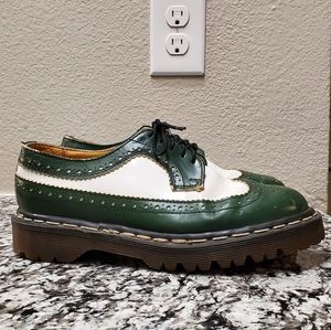 SOLD Vintage Dr. Martens Green Brogues
